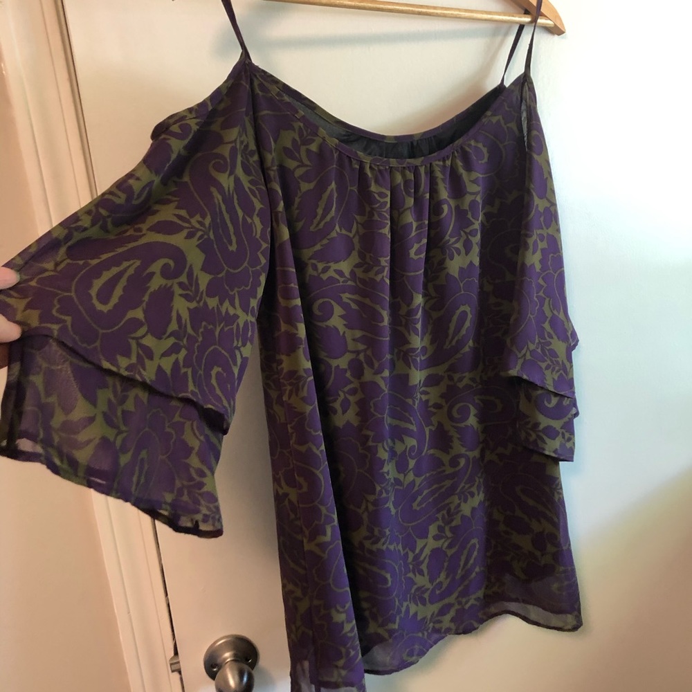 Soft cold shoulder SMYMM dress